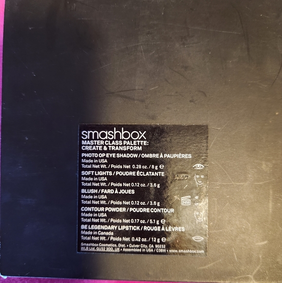 Lightly used Smashbox Masterclass palette - Picture 2 of 6